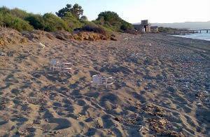 A huge golf resort has been licensed too close to the protected nesting beach in Limni, Cyprus.